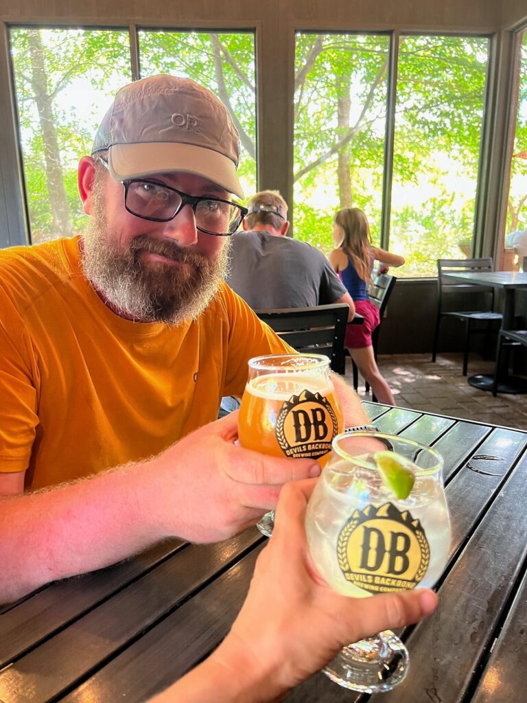 Appalachian Trail Journal Week 13: 800 Miles, Virginia Views & Big Decisions 92 IMG 1013 Cheers at Devils Backbone