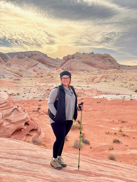 Tina at Valley of Fire