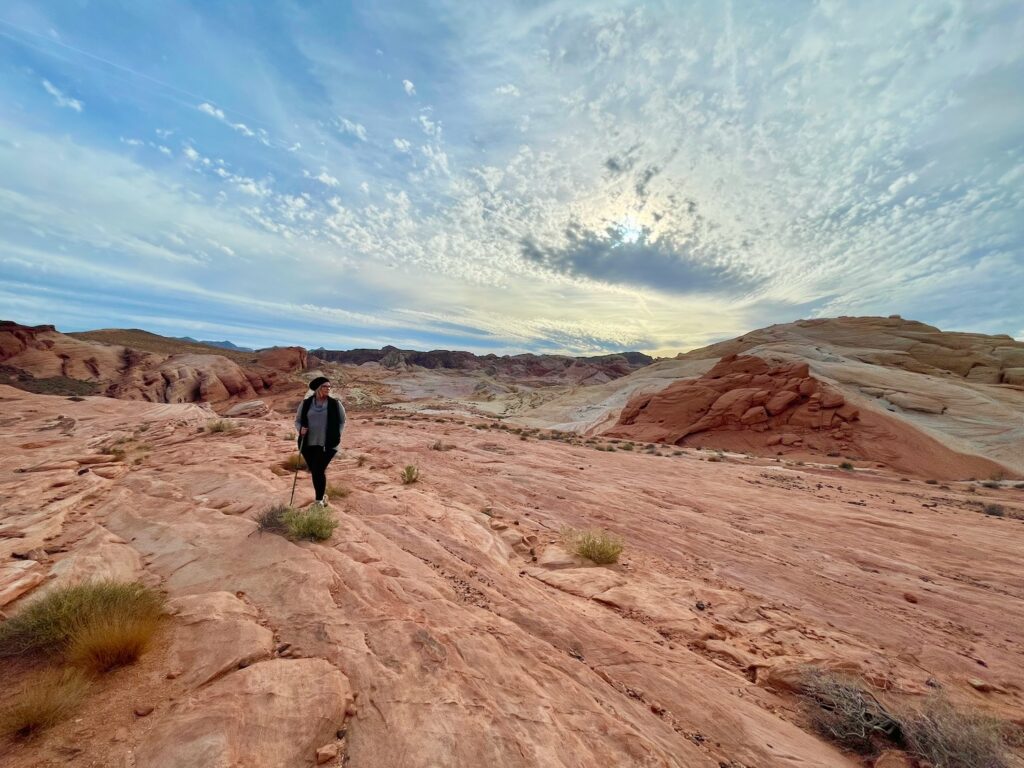 Valley of Fire hike_ Fire Wave Trail 2_Tina Klinefelter