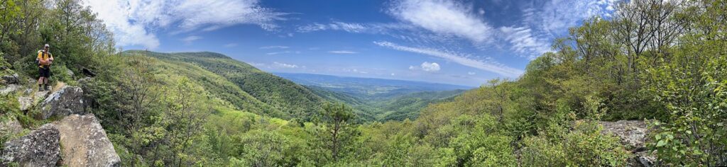 Appalachian Trail view in SNP