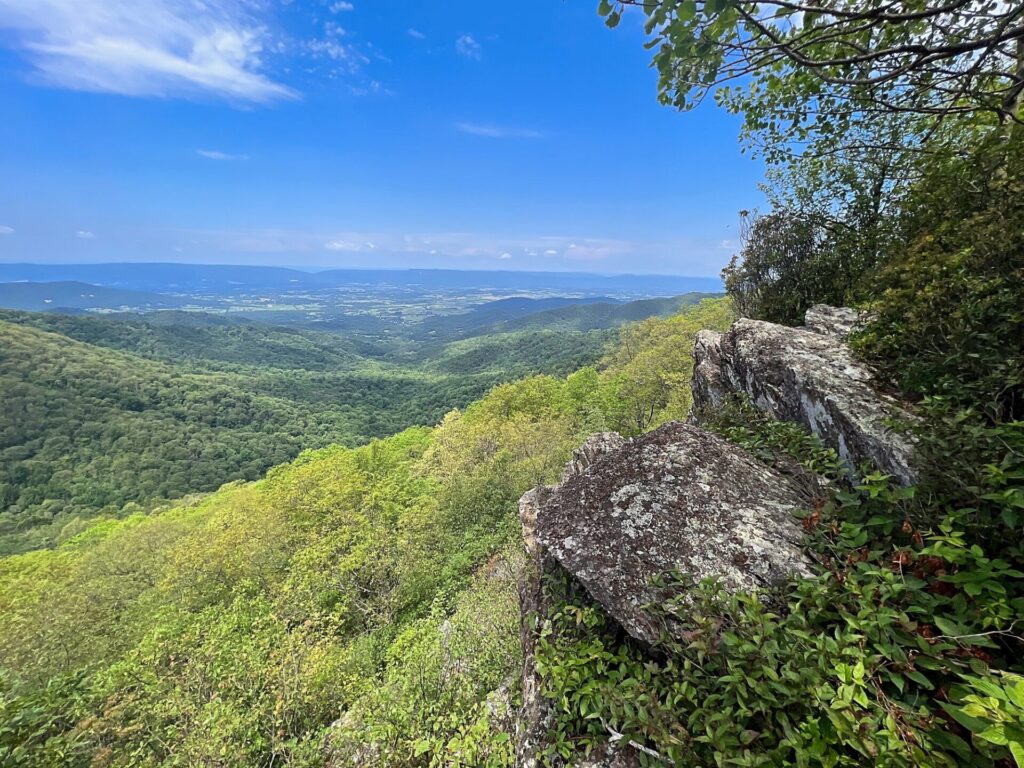 Appalachian Trail view in SNP