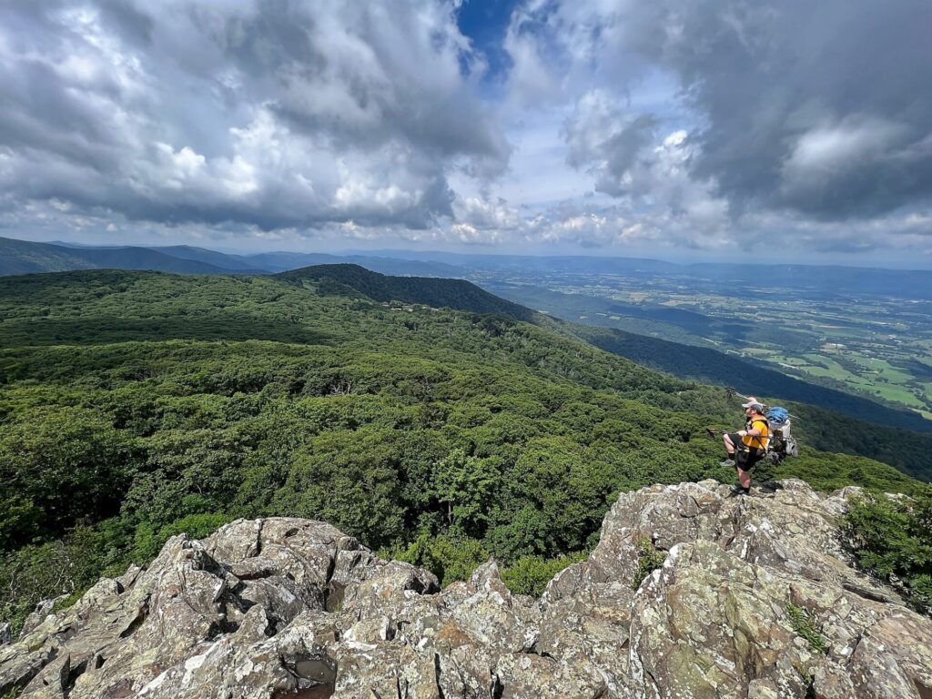 Barrett at Stony Man Mountain in SNP