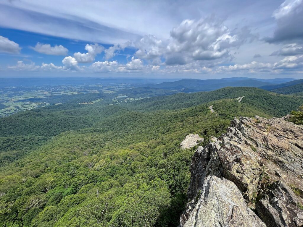 Little Stony Man Mountain views in SNP