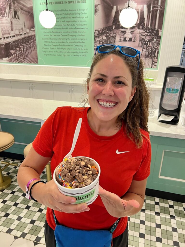 Cindy at Hersheypark