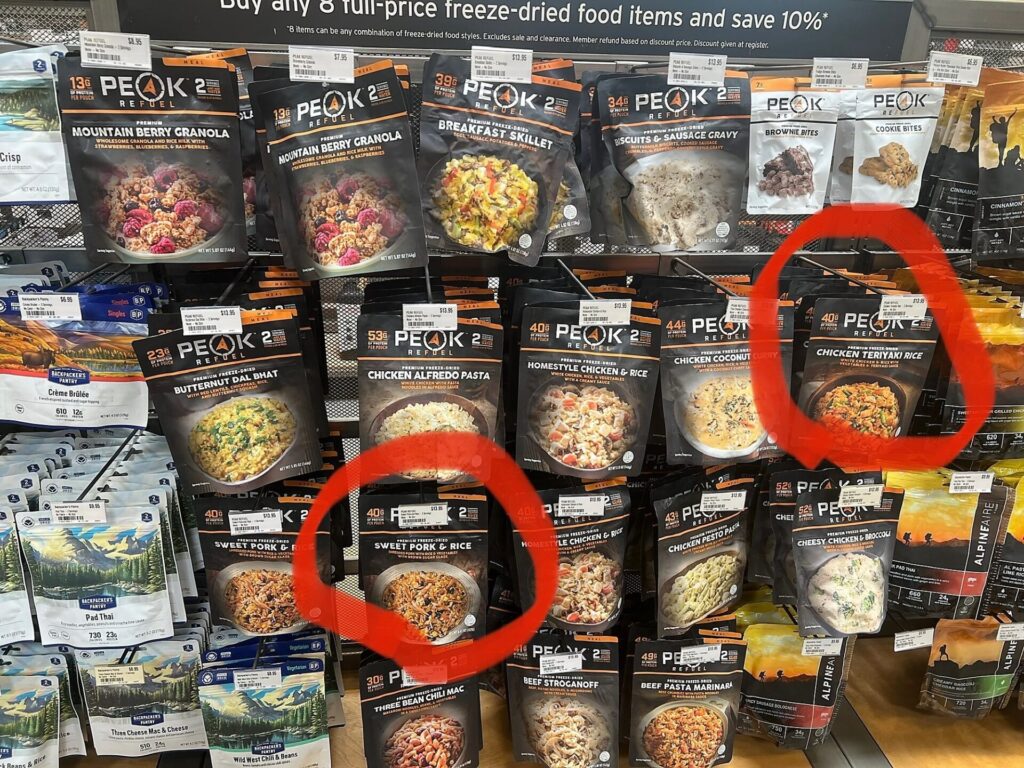 REI food picks