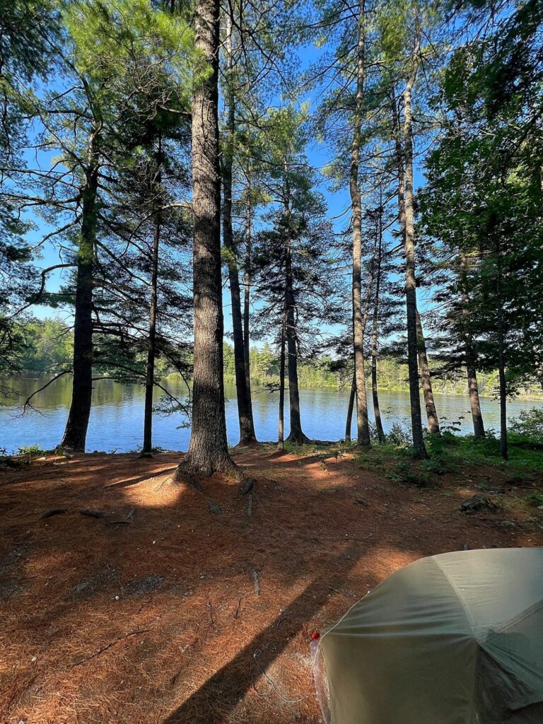 IMG 3171 Waterfront campsite on AT