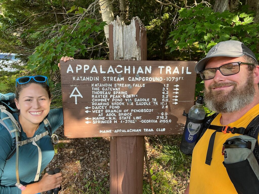 IMG 3449 Katahdin Stream Campground sign