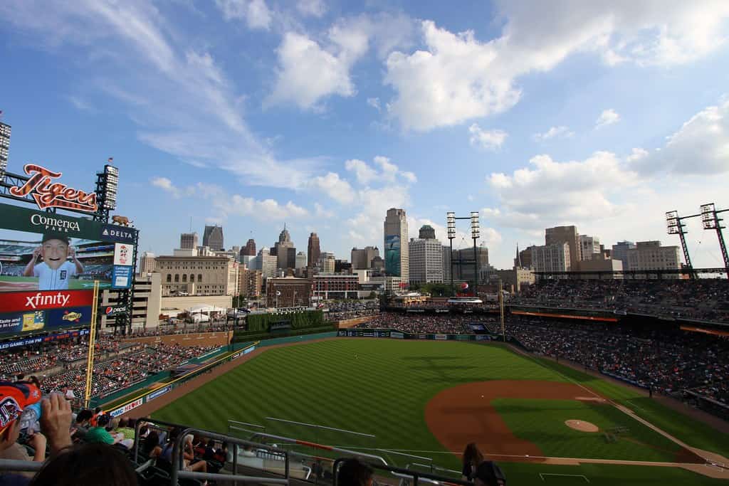 Comerica Park in Detroit