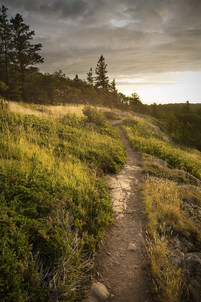 Hiking the Escarpment Trail is one of the best hikes you can do in Michigan