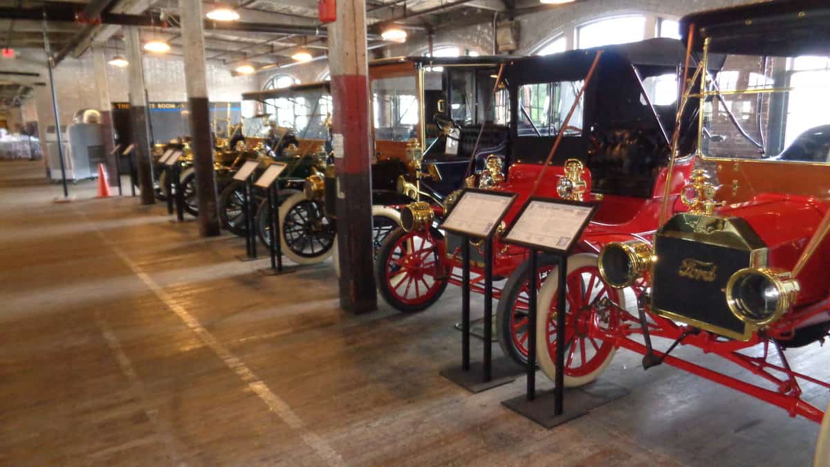 Model T's at The Ford Piquette Avenue Plant Museum