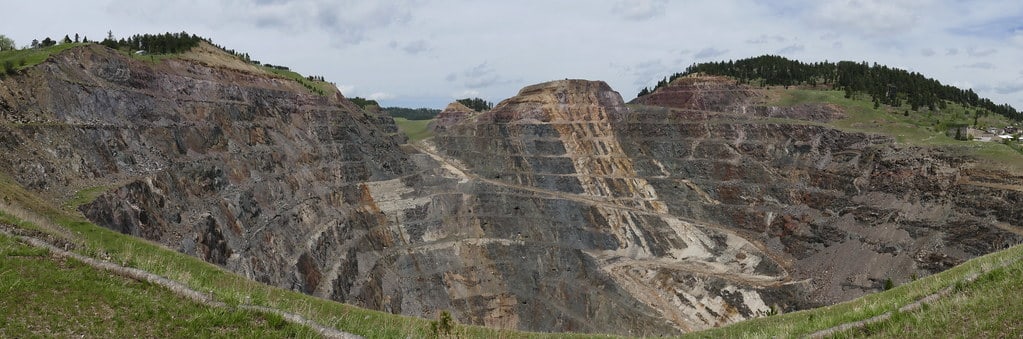 The Homestake Mine in Lead