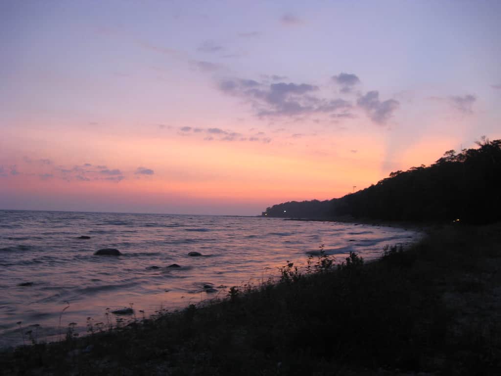 The view from Beaver Island in Michigan