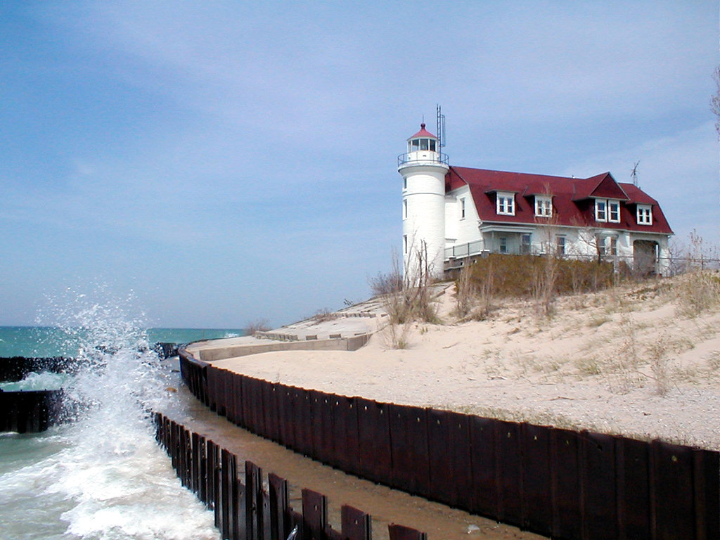 Visiting a lighthouse is one of the best things to do in Michigan during the summer