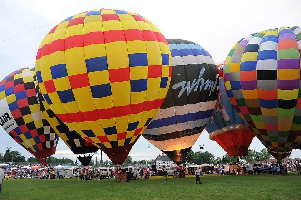 Attending Michigan Challenge Balloonfest is one of the best things to do in Michigan in summer